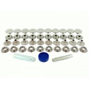 Marine Use Stainless Steel 10pc Repair Kit Canvas To Canvas